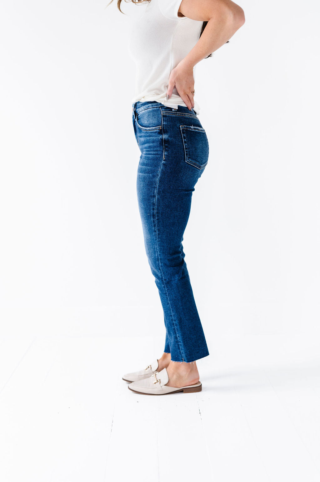 Dorset High Rise Straight Jeans