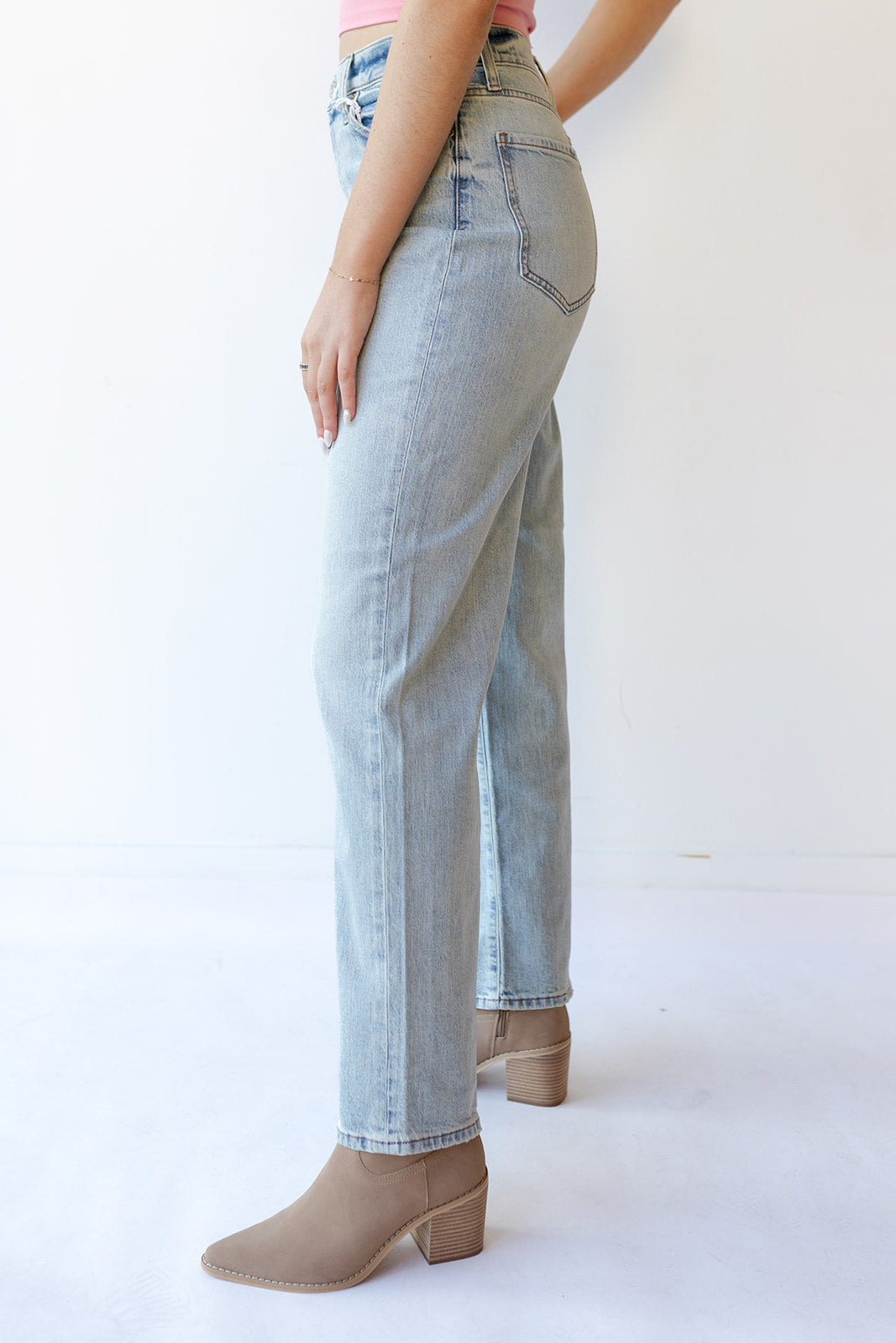 the off duty high rise 90's jean