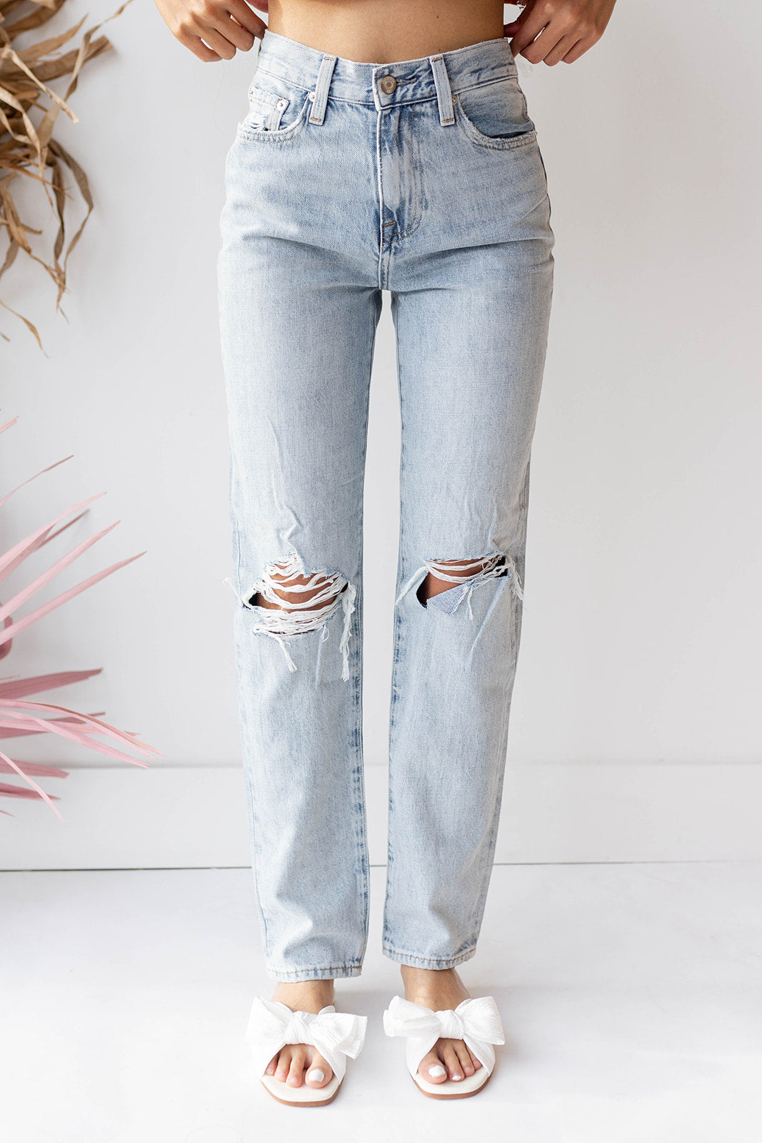 nico high rise vintage slim jeans