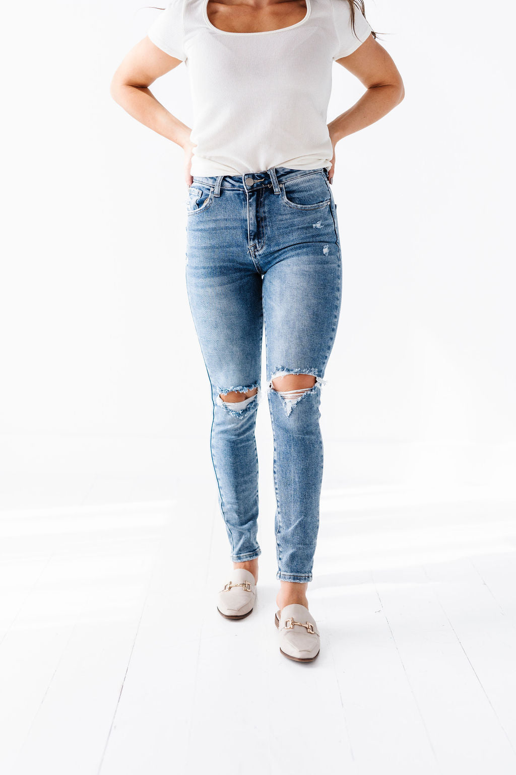 Hyland High Rise Skinny Jeans