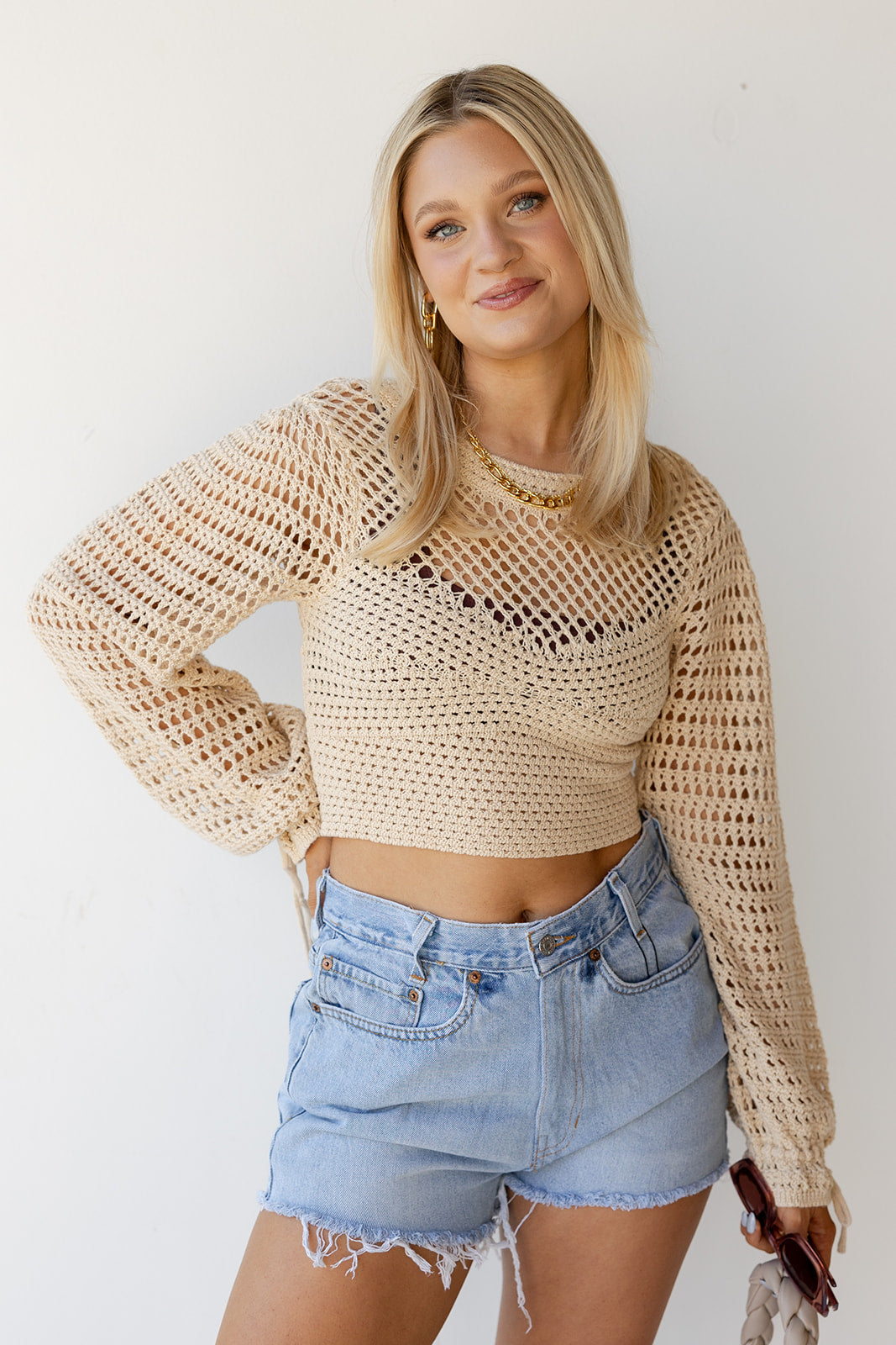 Betty jo denim shorts