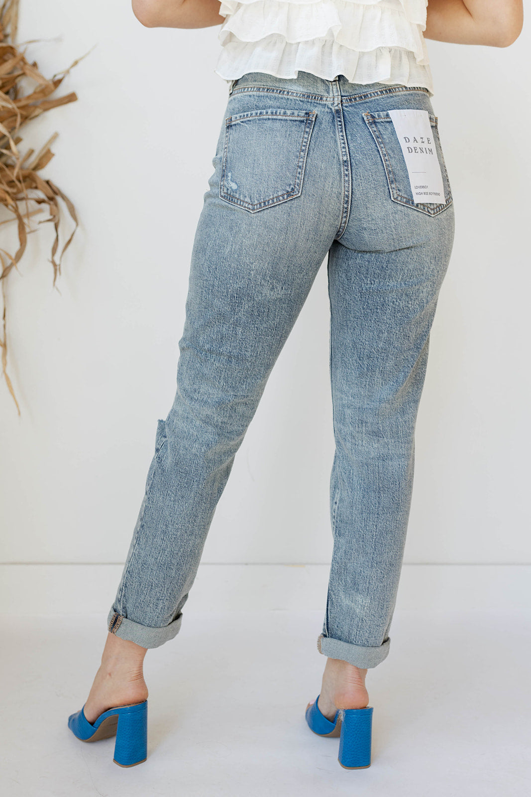 loverboy high rise boyfriend jean