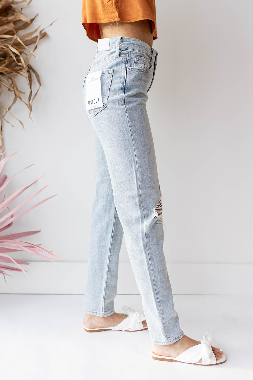 nico high rise vintage slim jeans